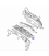 سینی عقب مرسدس بنز کلاس C سال های 2008 تا 2014 (اورجینال) - A2046400060